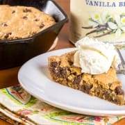 Cast-Iron Skillet Chocolate Chip Cookie