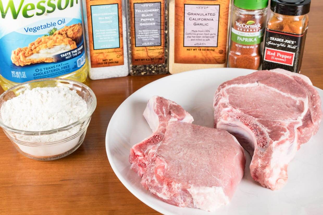 Pan Fried Pork Chops