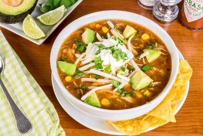 Slow-Simmered Chicken Tortilla Soup