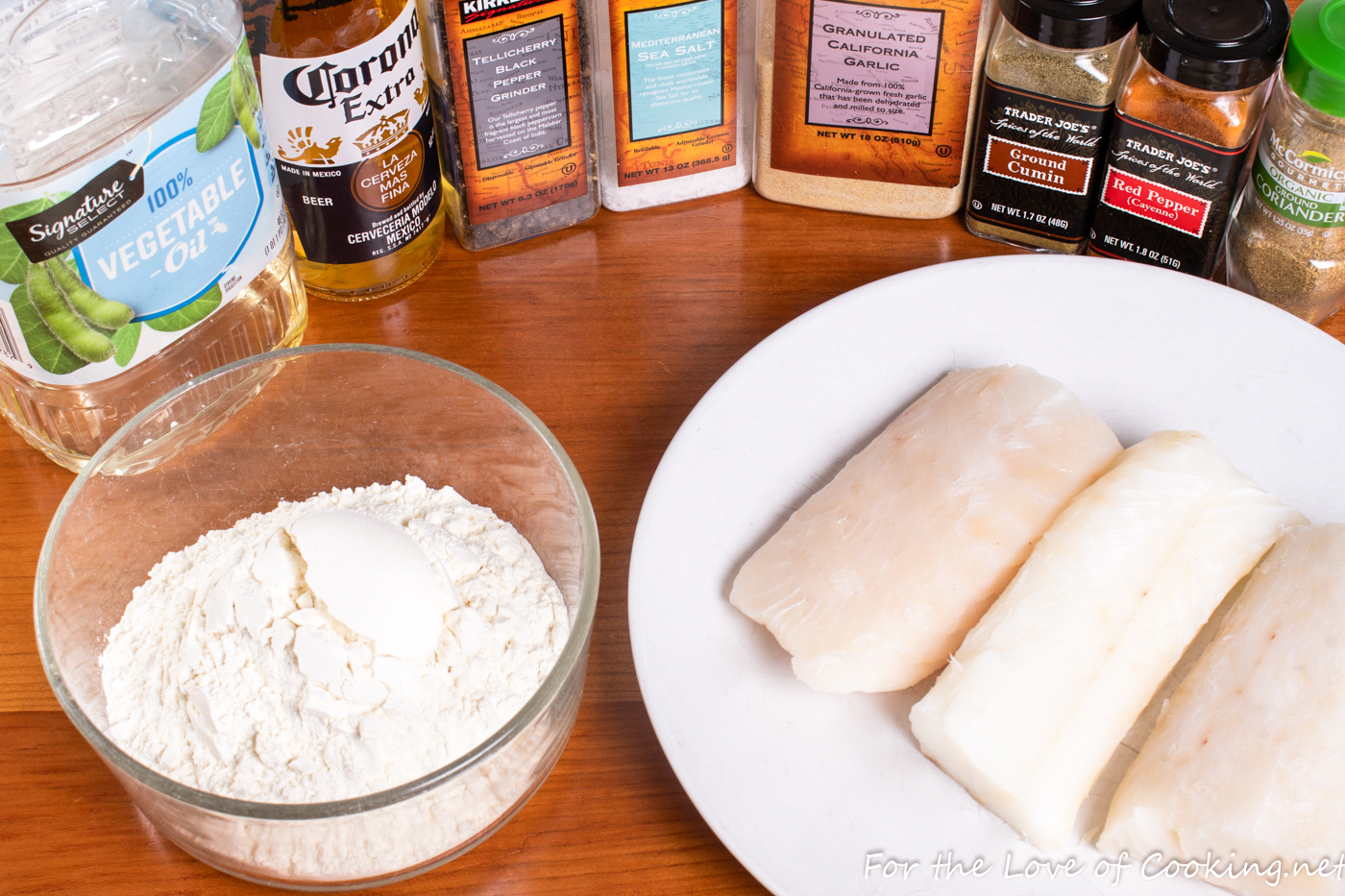 Baja Fish Tacos with Citrus Slaw