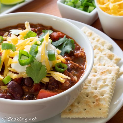 Beef Chili with Kidney Beans | For the Love of Cooking