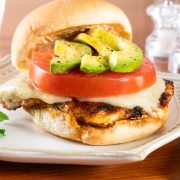 Blackened Chicken Sandwiches with Chipotle Mayonnaise and Avocado