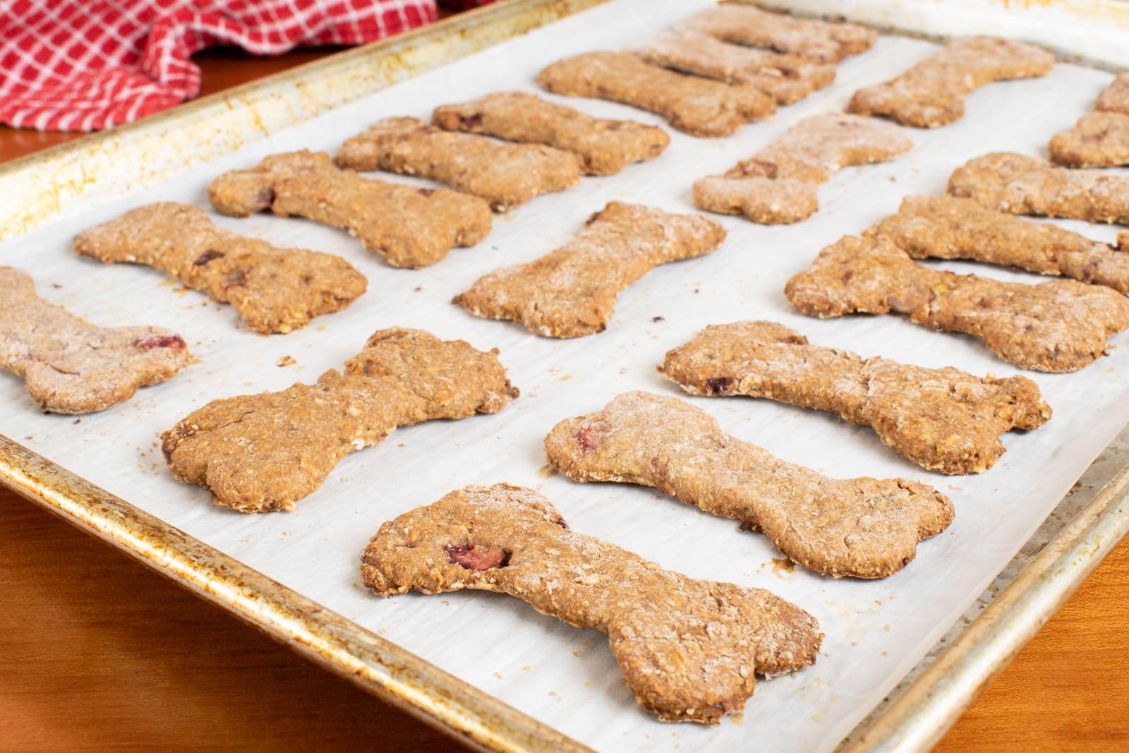 Strawberry Banana Dog Treats