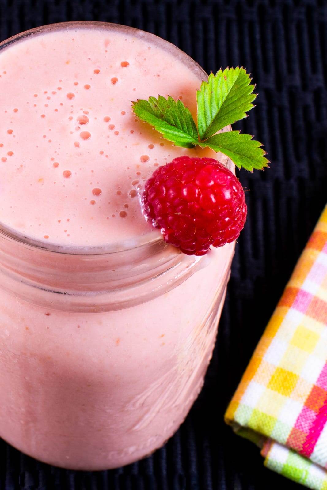 Raspberry Peach Smoothie