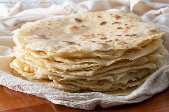 Homemade Flour Tortillas