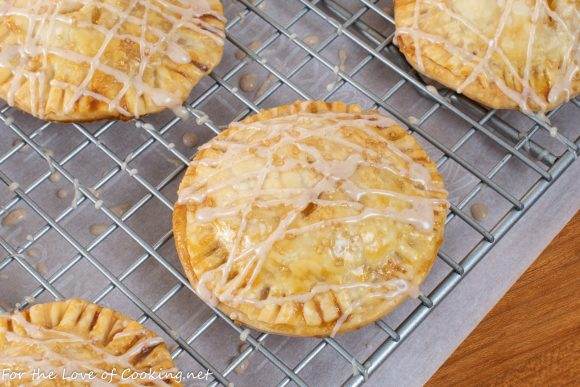 Peach Hand Pies with Cinnamon Glaze