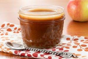 Apple Cider Caramel Sauce