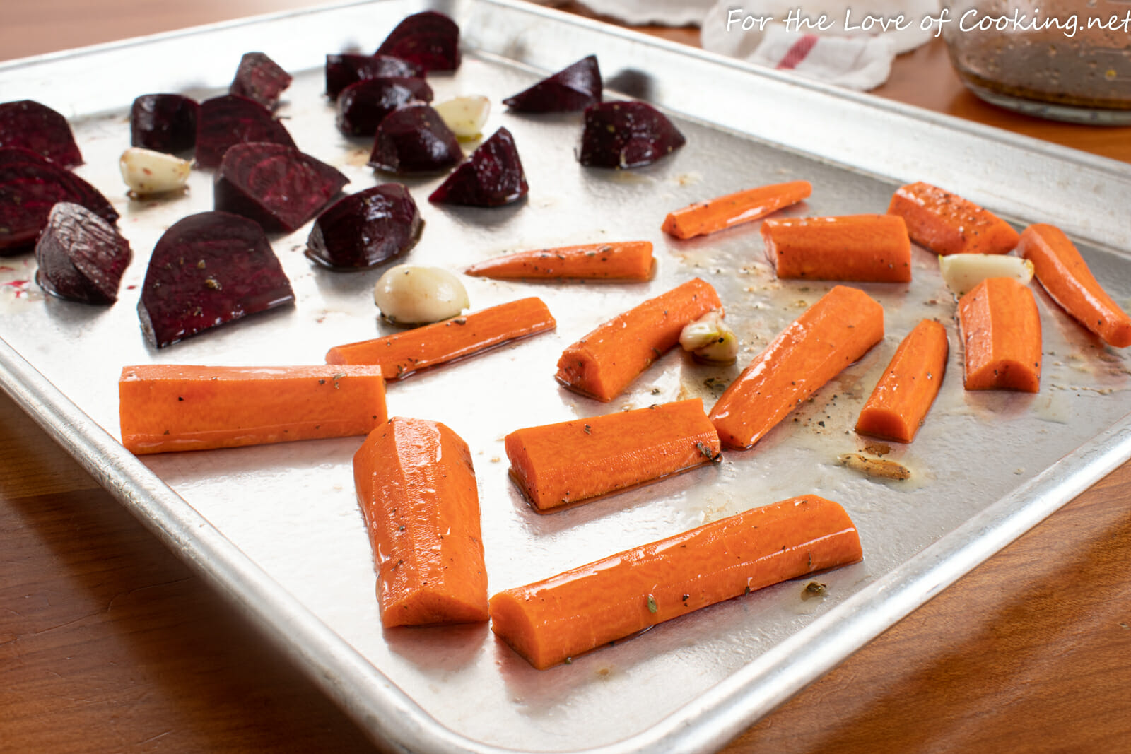 Roasted Beets and Carrots with Feta