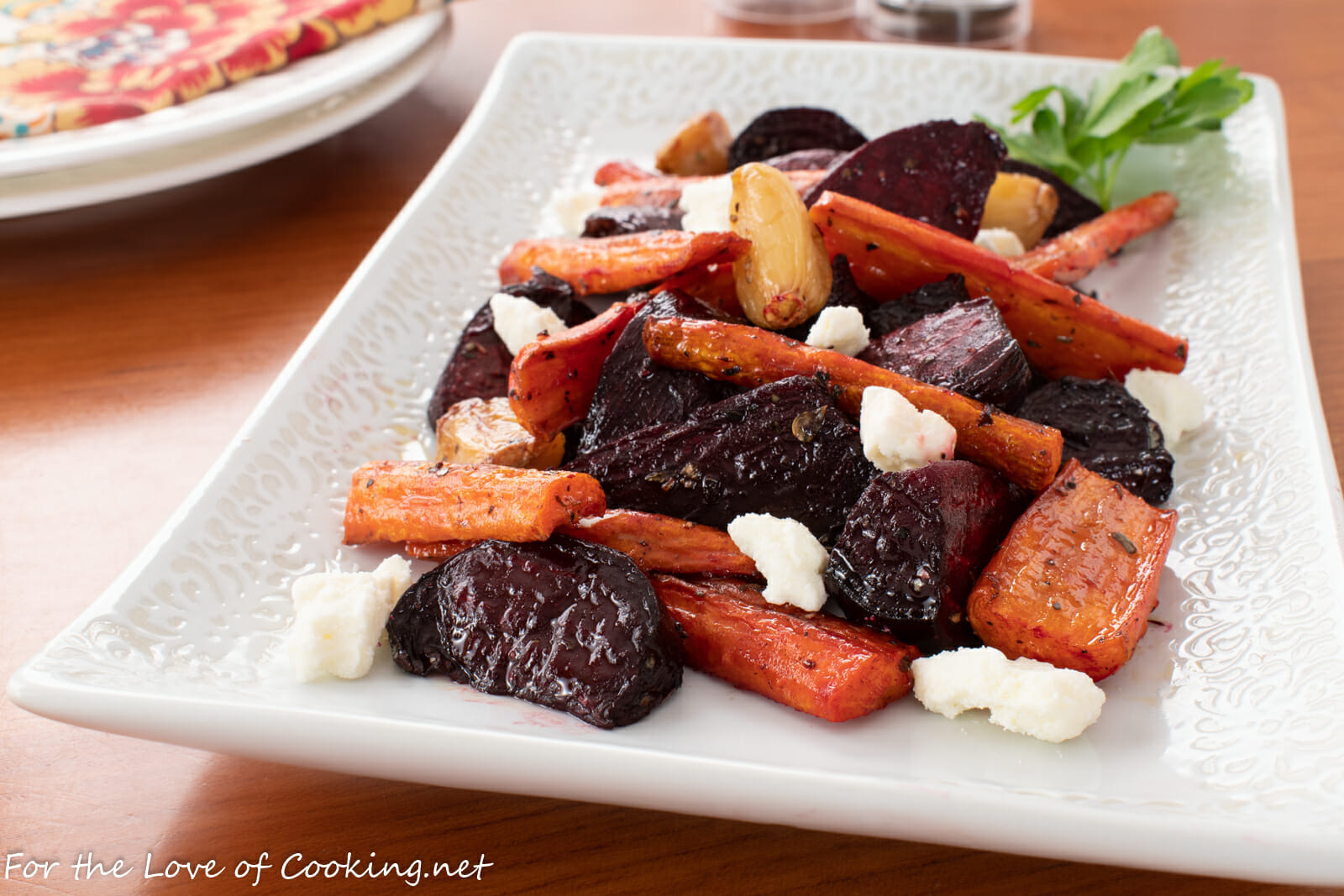 Roasted Beets and Carrots with Feta