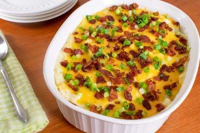 Loaded Mashed Potato Casserole