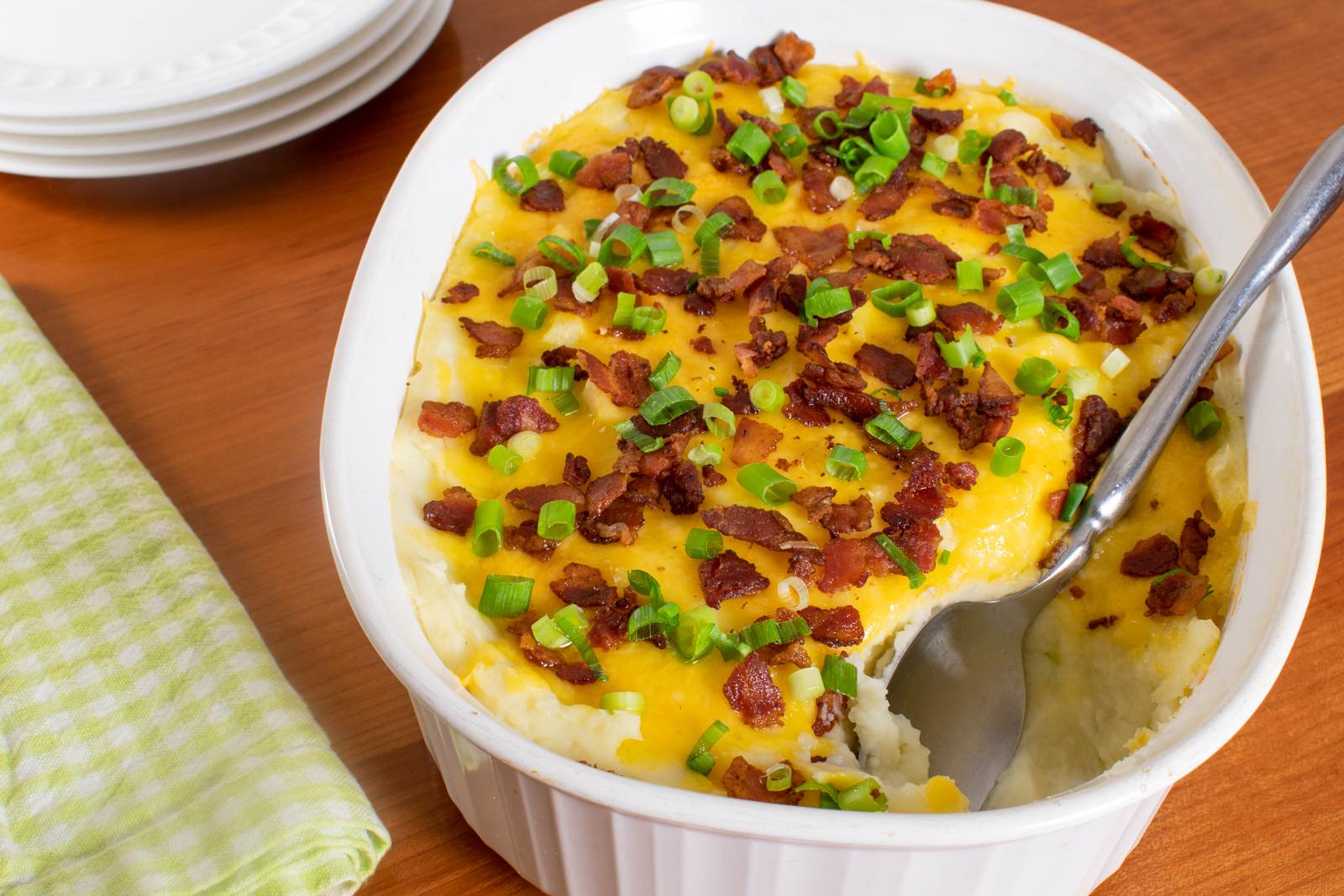 Loaded Mashed Potato Casserole