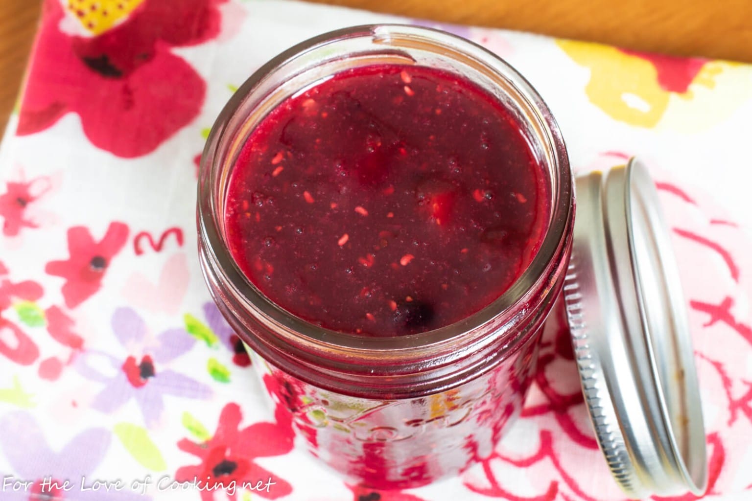 Mixed Berry Dessert Sauce | For the Love of Cooking