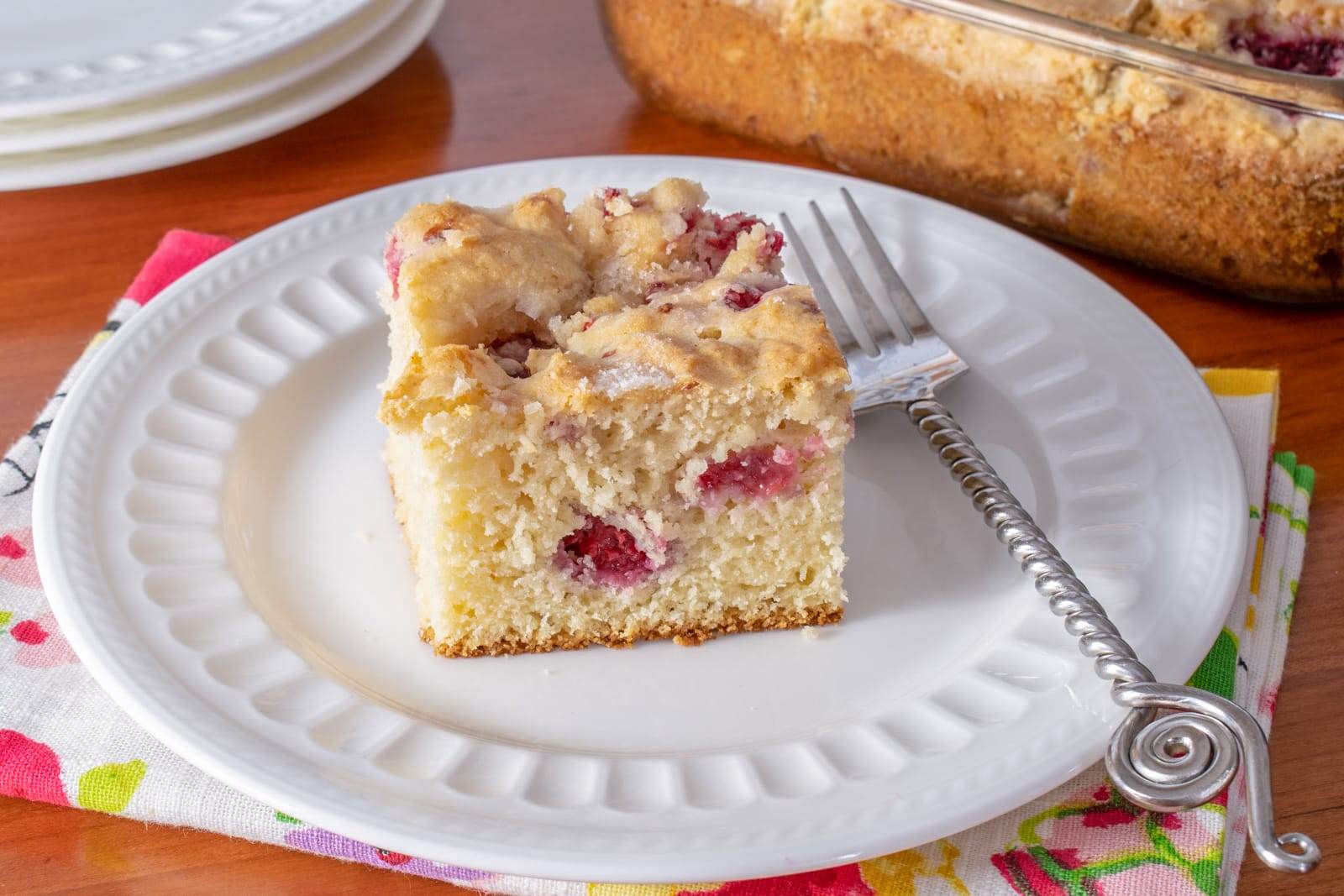 Raspberry Breakfast Cake