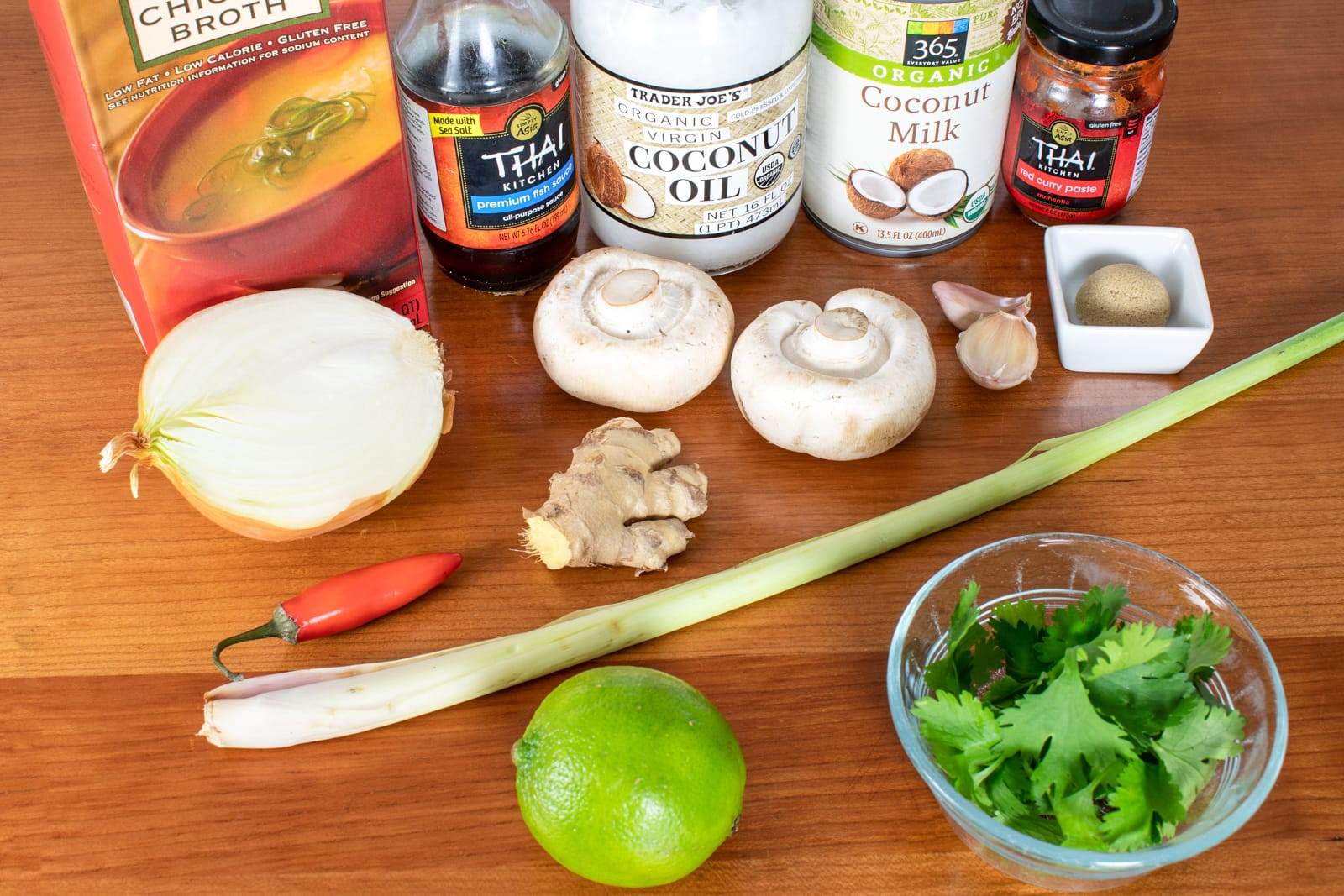 Tom Kha Thai Coconut Soup