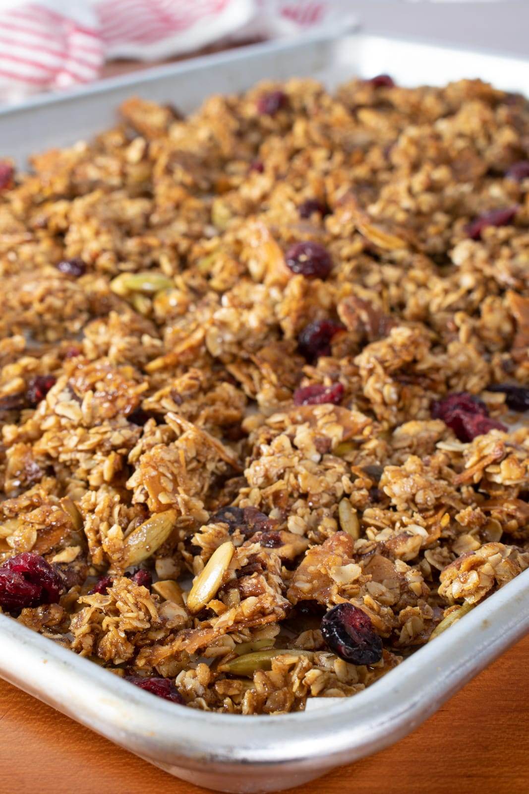 Brown Butter Granola with Pecans