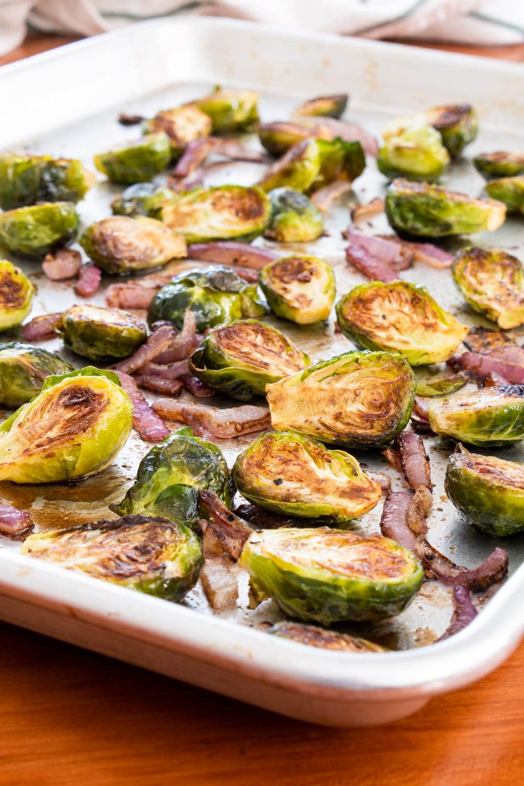 Balsamic Roasted Brussels Sprouts