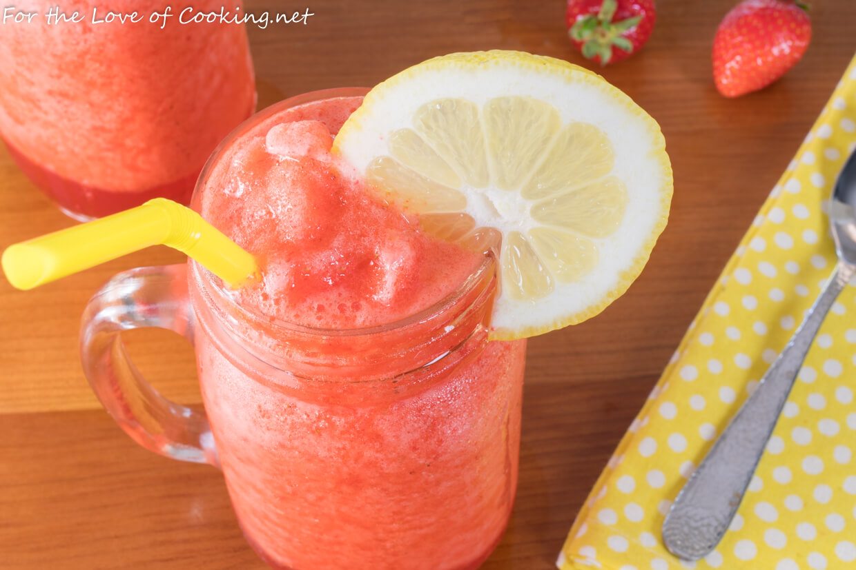 Strawberry Lemonade Slush