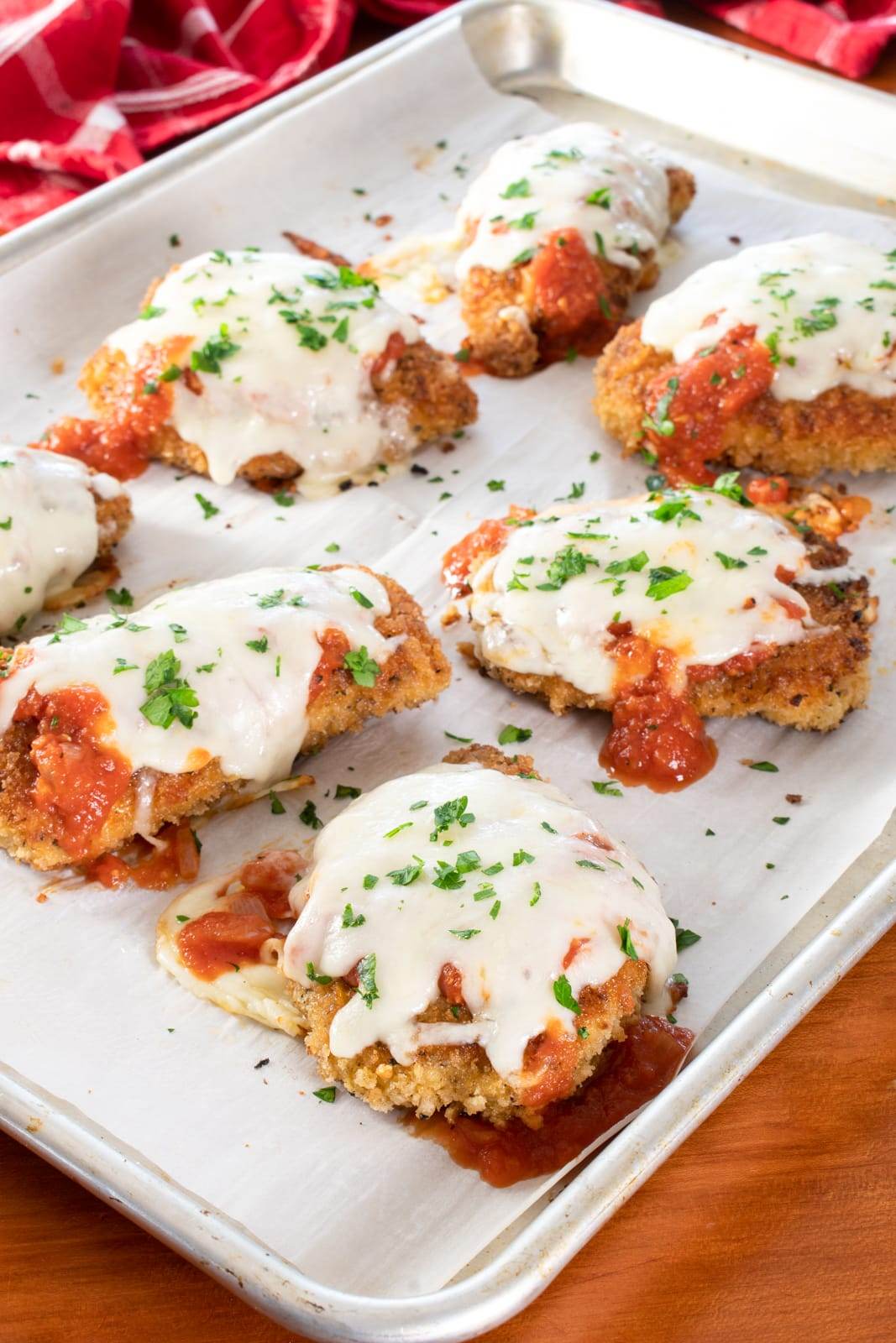 Crispy Chicken Parmesan