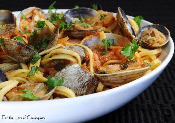 Linguine with Red Clam Sauce