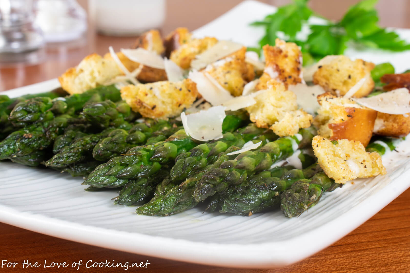 Caesar Grilled Asparagus