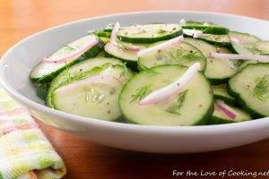 Dill Cucumber Salad