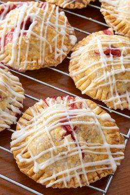 Strawberry Hand Pies with Vanilla Glaze