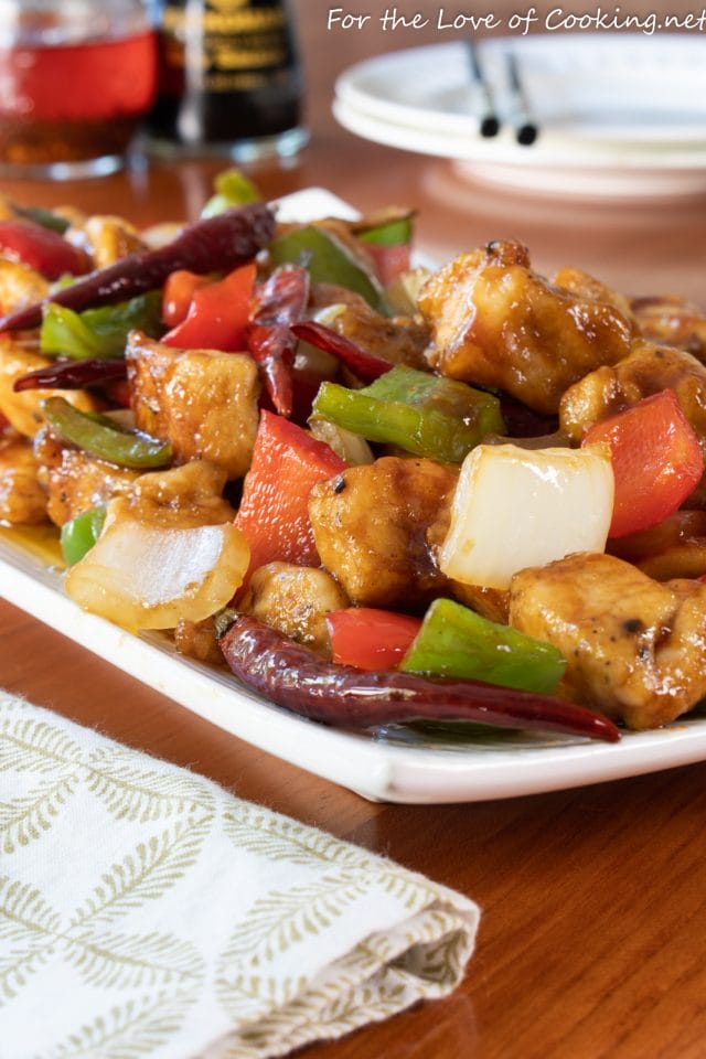Szechuan Chicken For the Love of Cooking