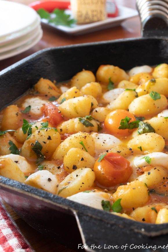 Summer Gnocchi with Burst Cherry Tomato Sauce