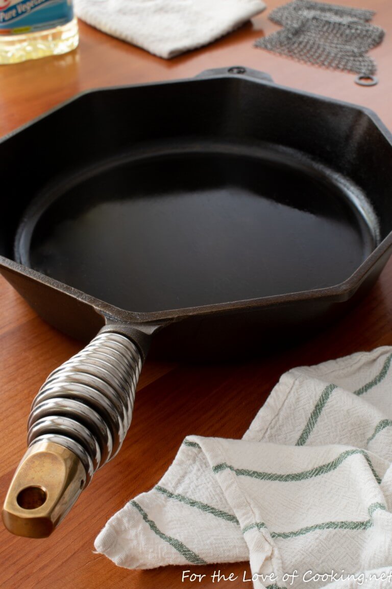 How to Clean and Season a Cast Iron Skillet For the Love
