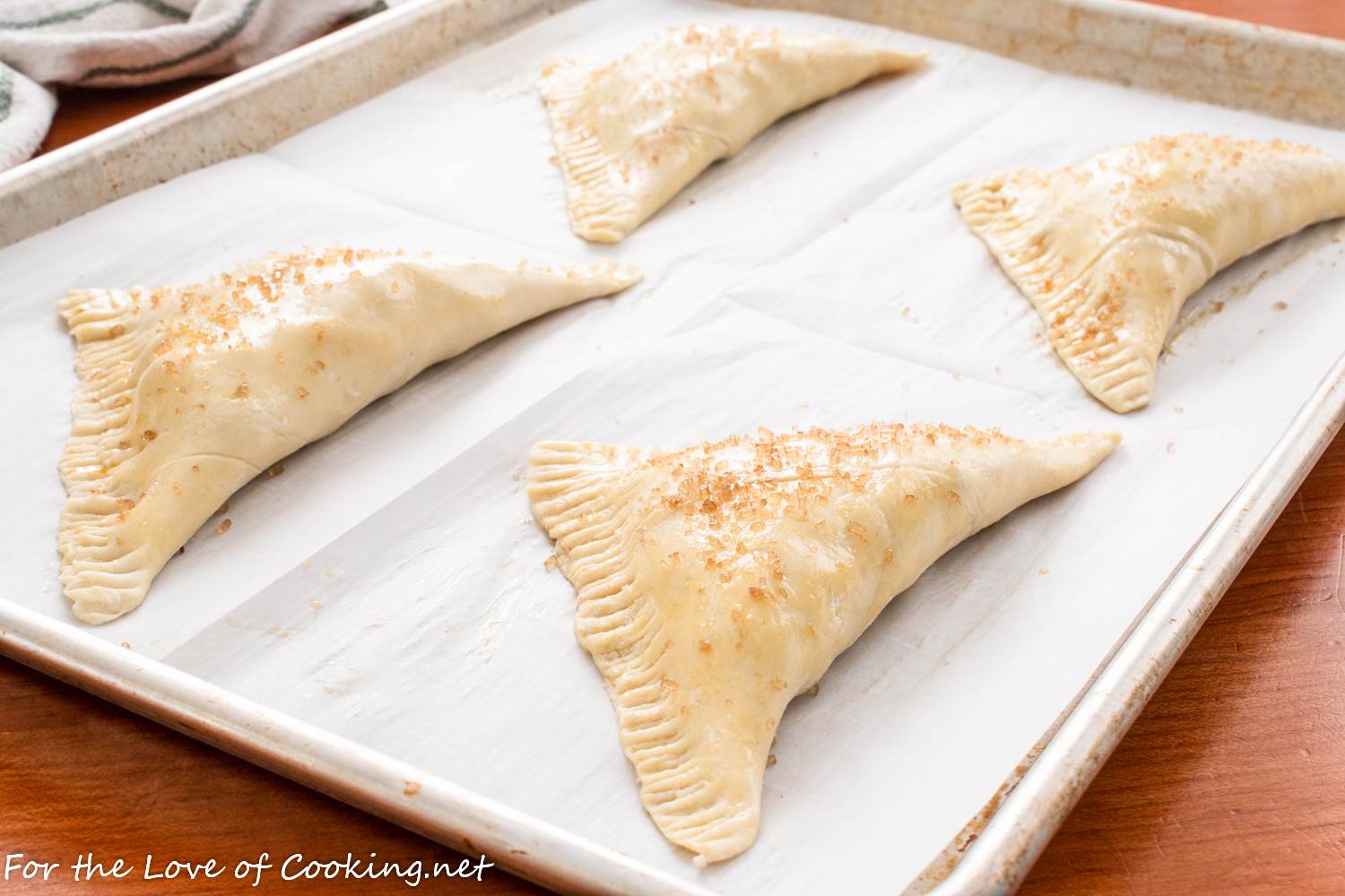 Apple Turnovers with Cinnamon Glaze