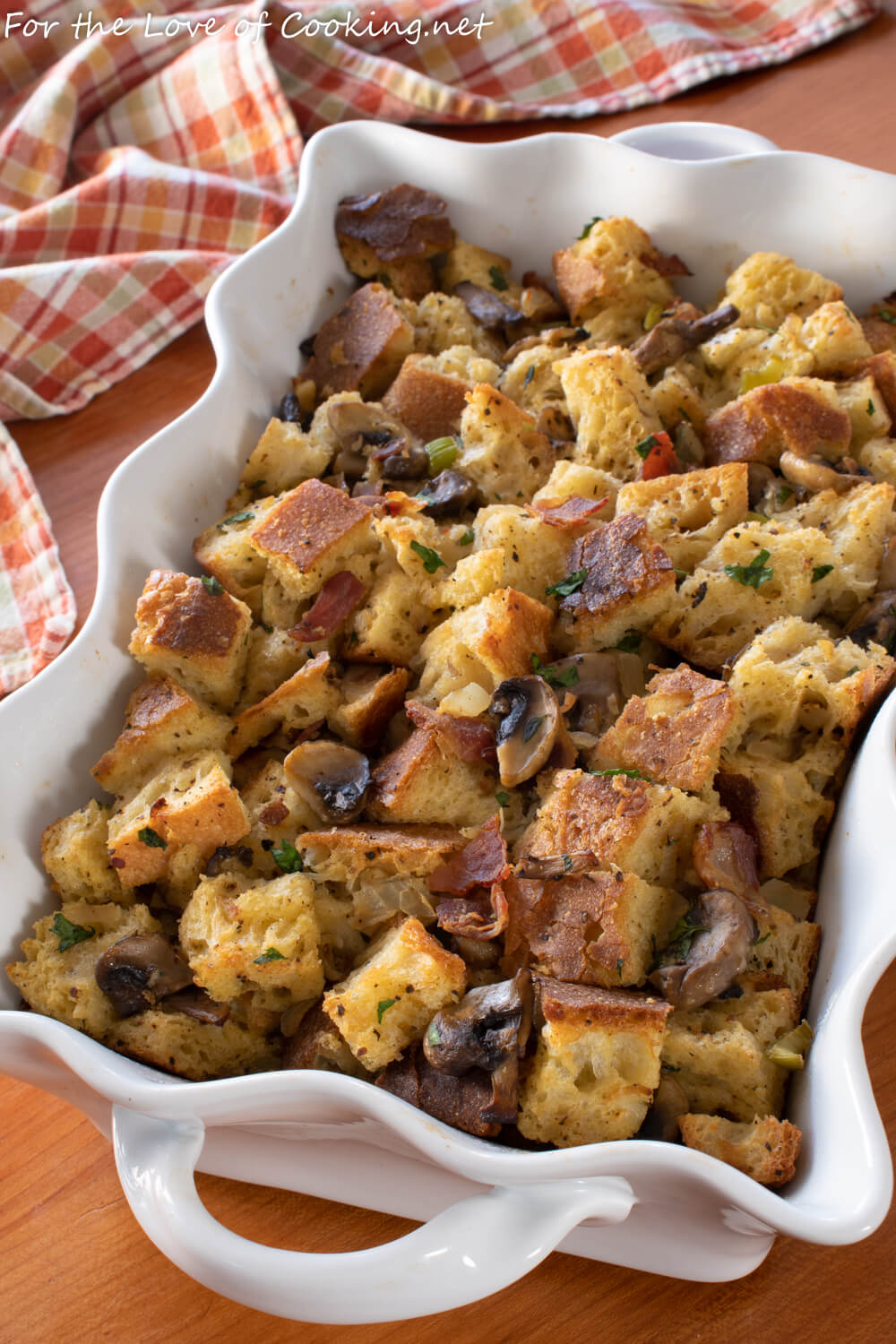 Mushroom and Bacon Stuffing