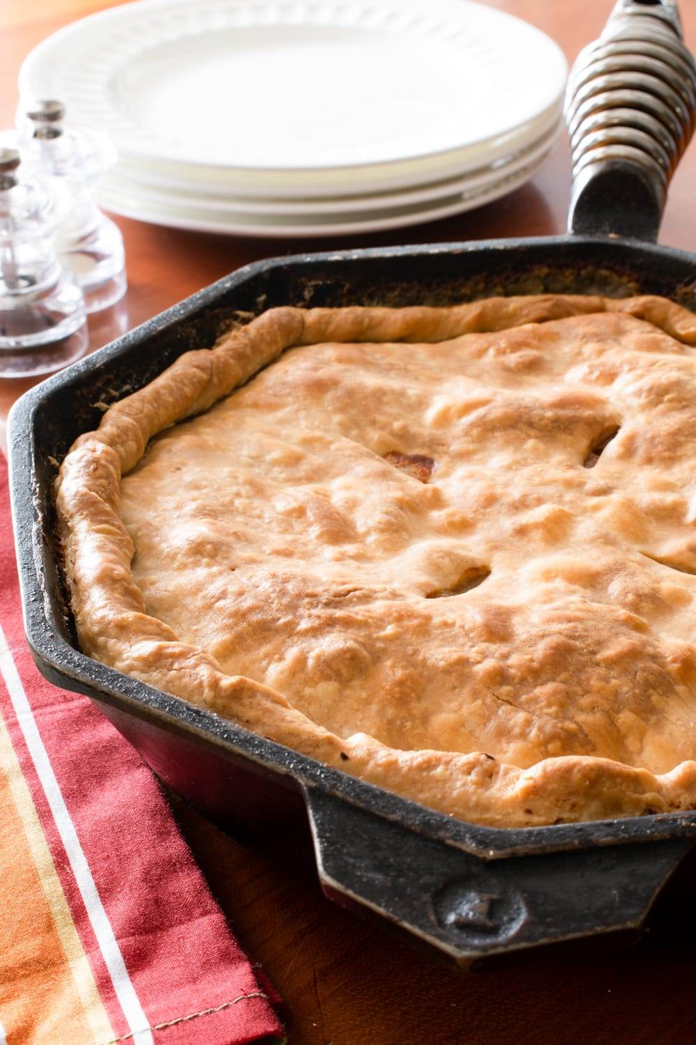 Skillet Turkey Pot Pie