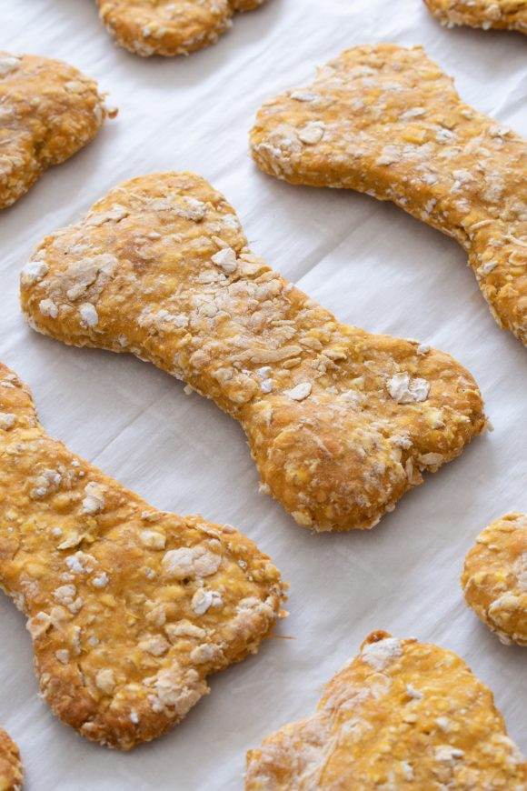 Sweet Potato and Oatmeal Dog Treats