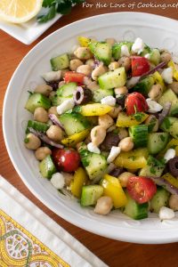 Mediterranean Chickpea Salad