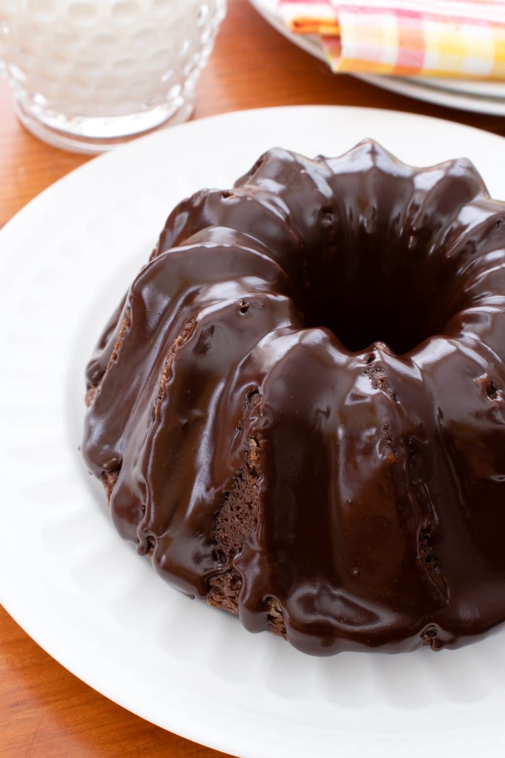 Chocolate Sour Cream Bundt Cake