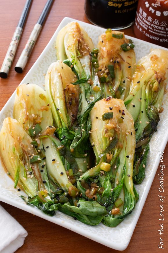 Spicy Baby Bok Choy