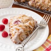 Lemon Raspberry Scones