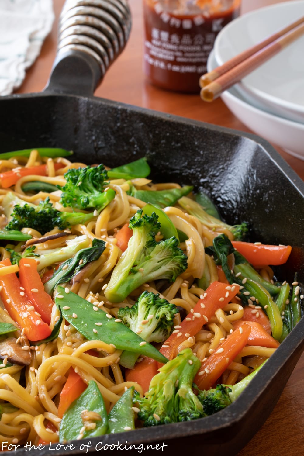 Vegetarian Yakisoba Noodles