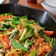 Vegetarian Yakisoba Noodles