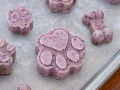 blueberry banana dog treats