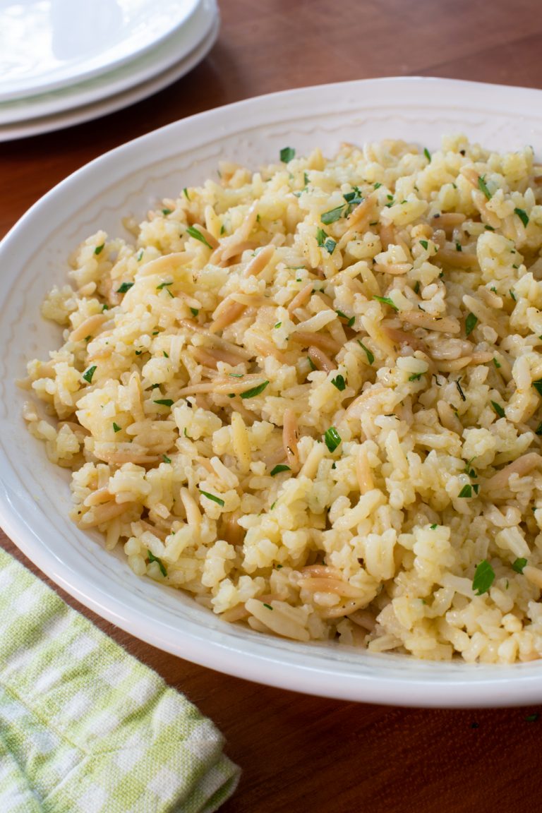 Simple Rice Pilaf For The Love Of Cooking