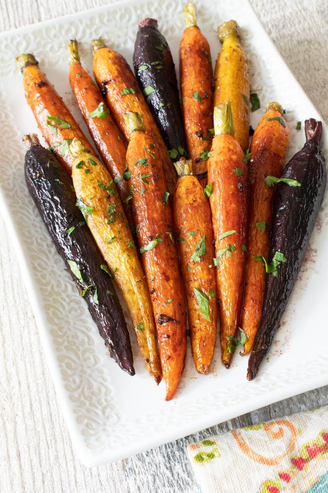 Garlic Roasted Carrots