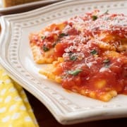 Tomato and Brown Butter Ravioli