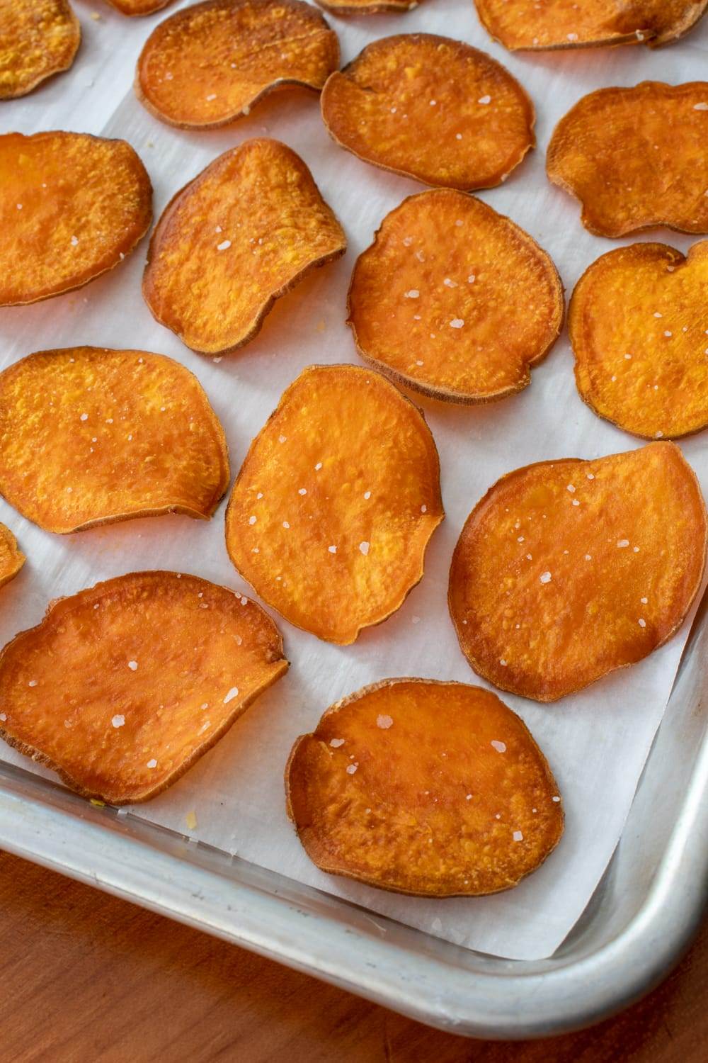 Baked Sweet Potato Chips