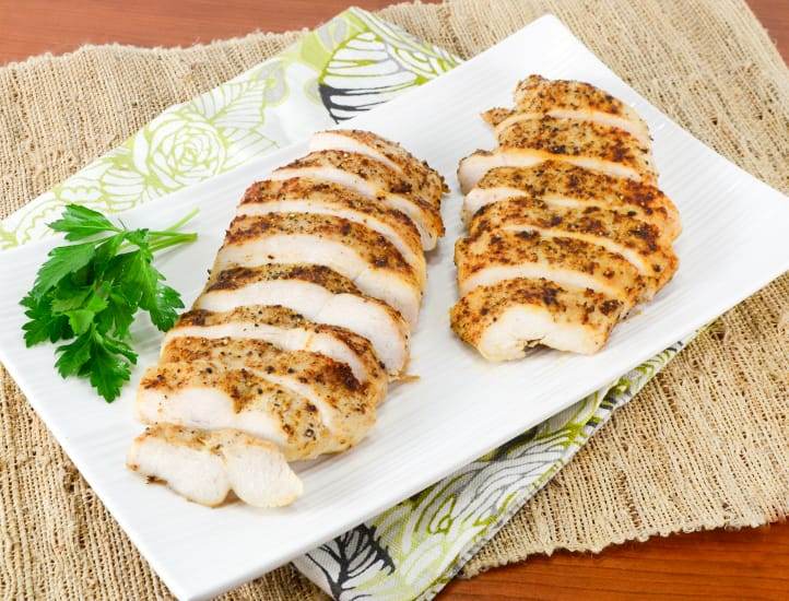 Brined and Baked Chicken Breasts