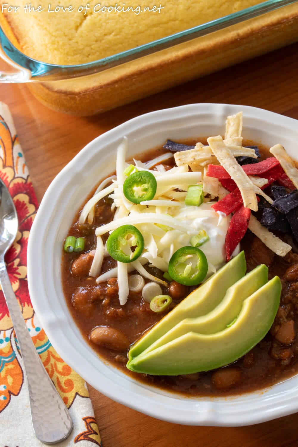 Smoky Beef and Poblano Chili