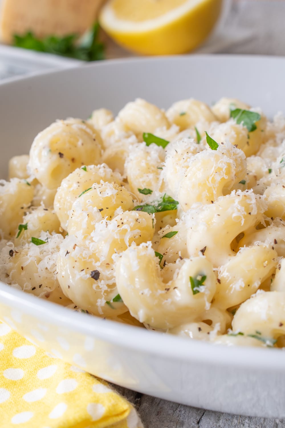 Easy Creamy Lemon Pasta