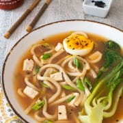Ginger Miso Noodle Soup