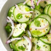 Asian Cucumber Herb Salad
