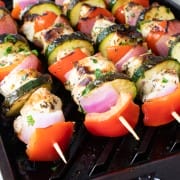 Chicken and Vegetable Kebabs